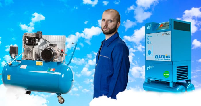 Сравнение винтового и поршневого компрессоров